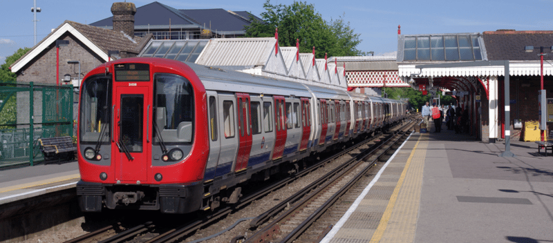 train at station