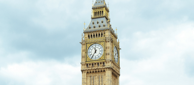 big ben in sky