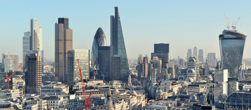 skyline of London